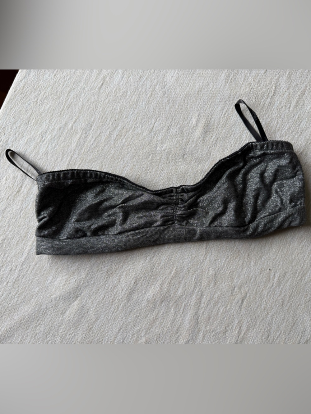 Only Hearts Women's Metallic Jersey Bandeau, Medium, NEVER WORN or USED